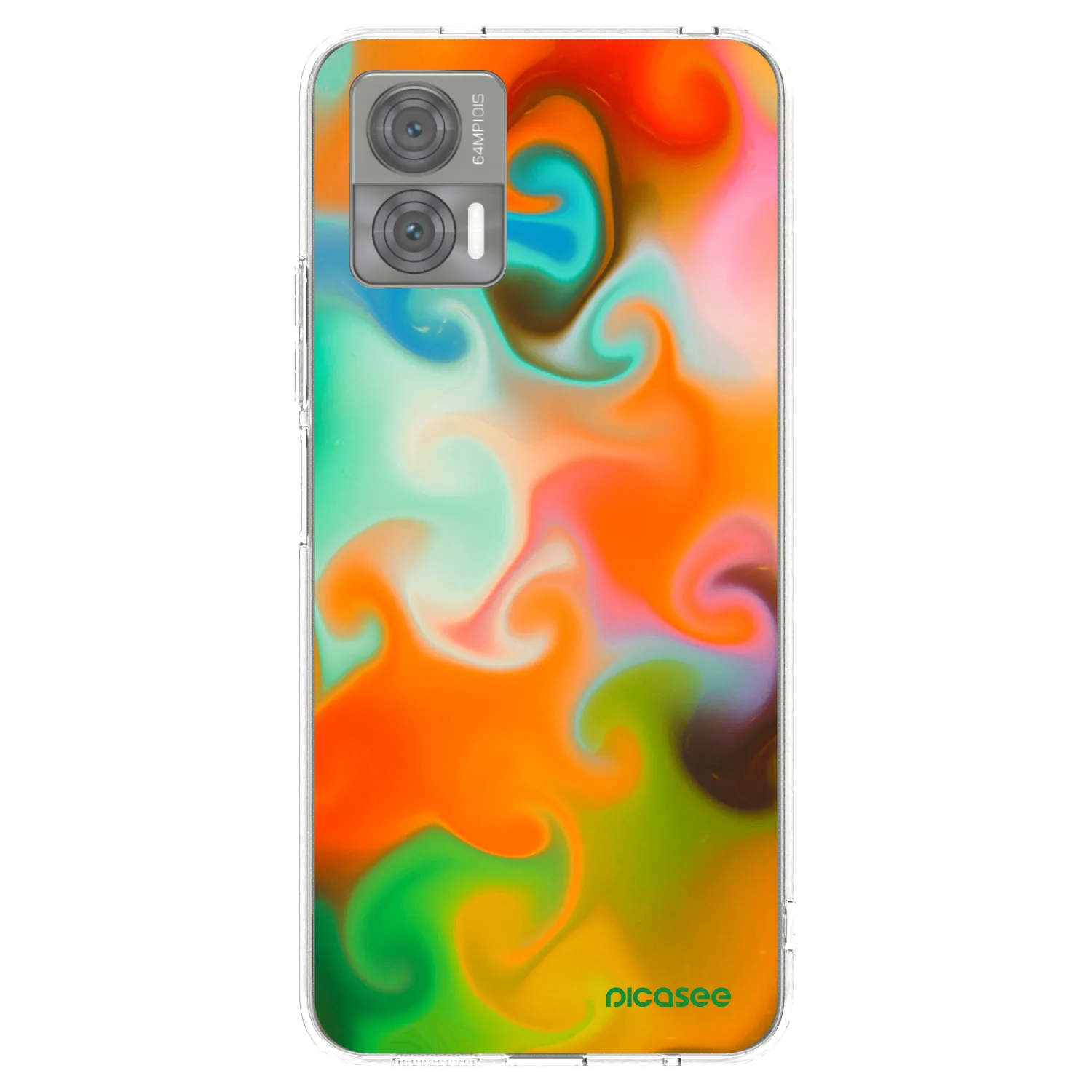Picasee átlátszó szilikon tok az alábbi mobiltelefonokra Motorola Edge 30 Neo - Juice