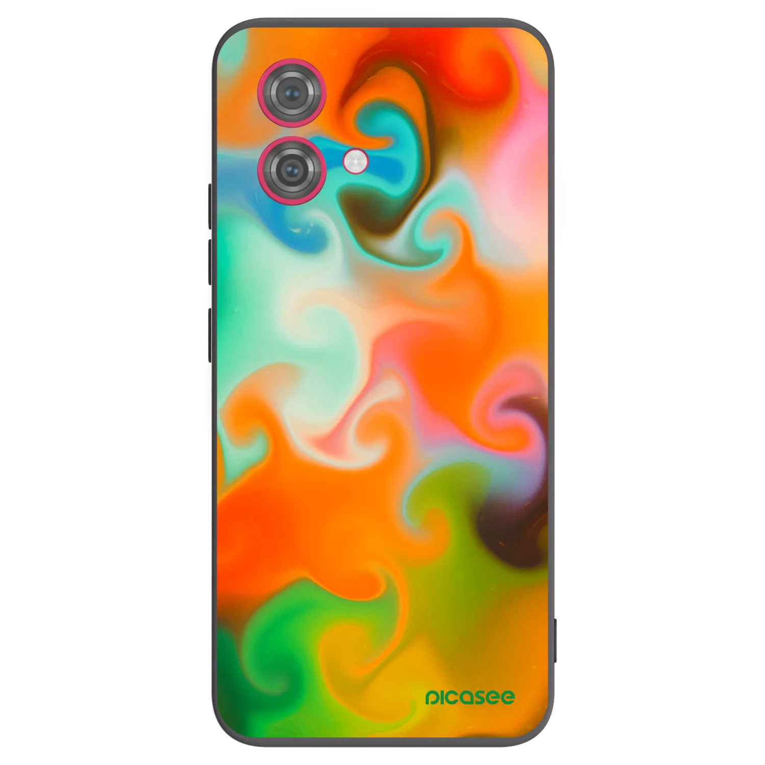 Picasee fekete szilikon tok az alábbi mobiltelefonokra Motorola Moto G84 5G - Juice