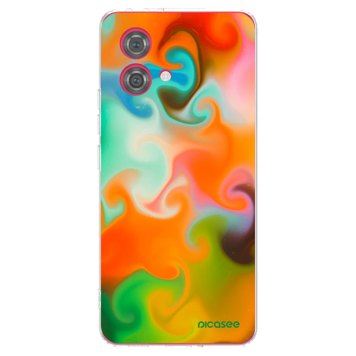 Picasee átlátszó szilikon tok az alábbi mobiltelefonokra Motorola Moto G84 5G - Juice
