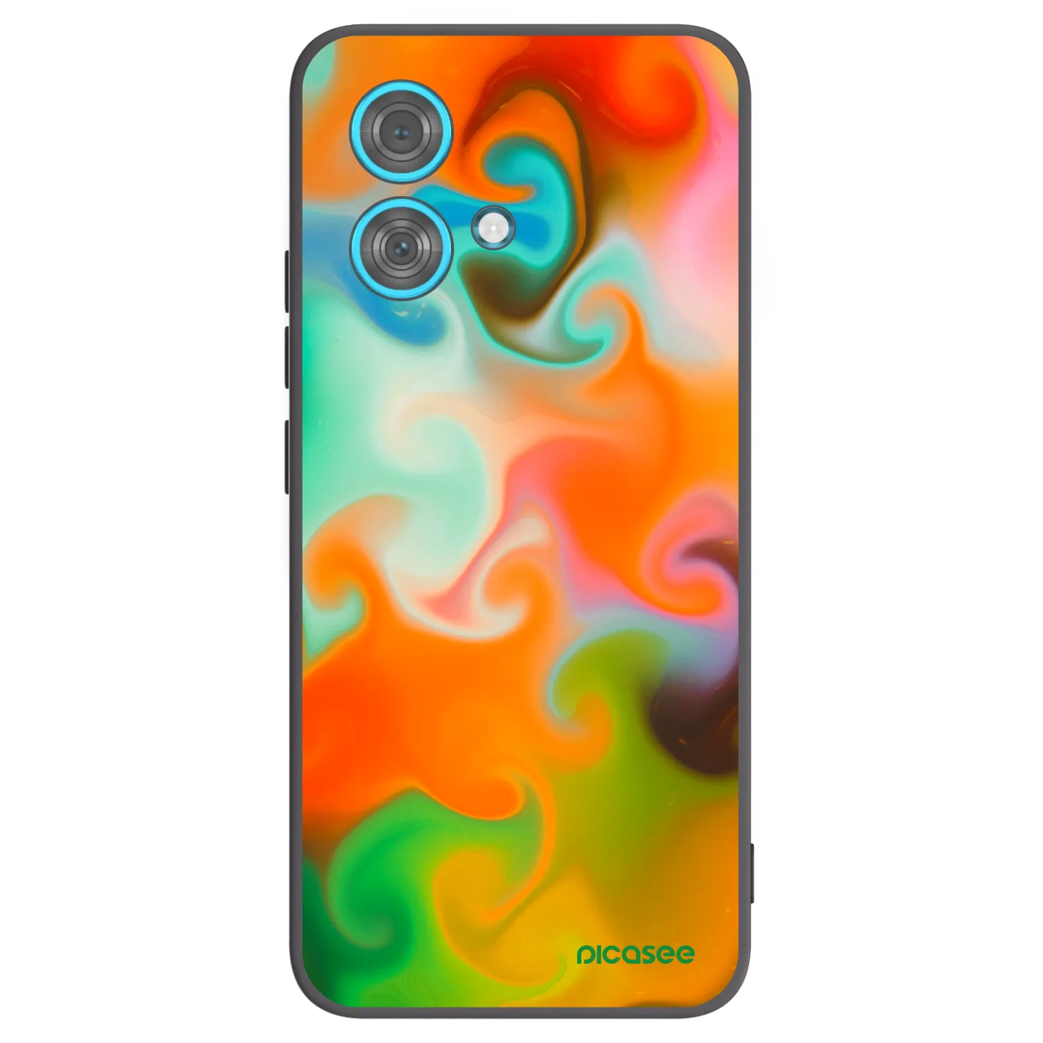 Picasee fekete szilikon tok az alábbi mobiltelefonokra Motorola Edge 40 Neo - Juice
