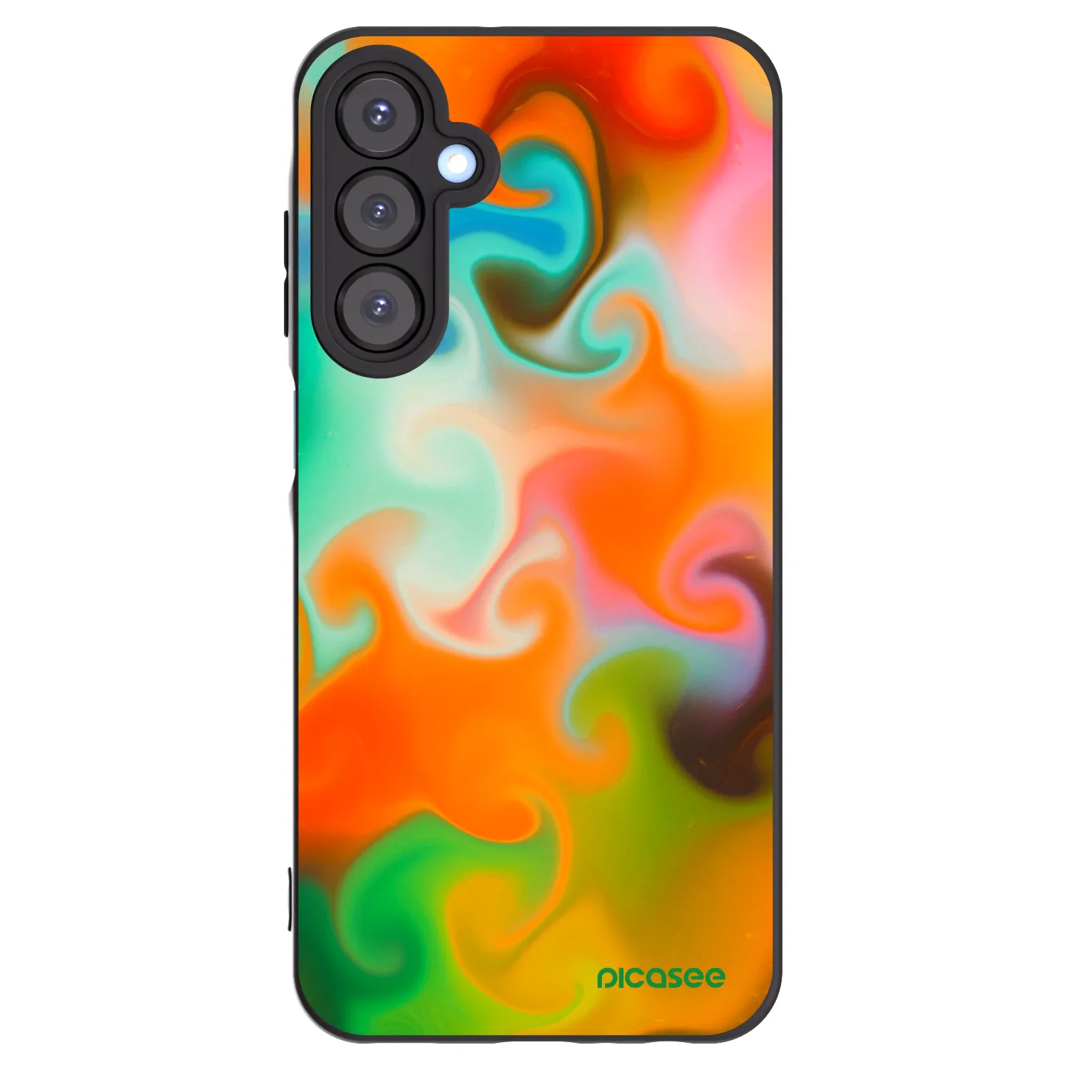 Picasee fekete szilikon tok az alábbi mobiltelefonokra Samsung Galaxy A25 A256B 5G - Juice