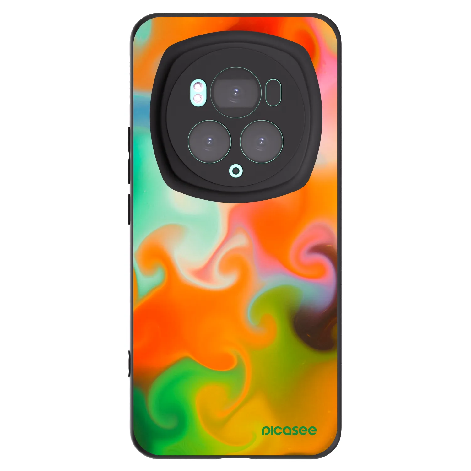 Picasee fekete szilikon tok az alábbi mobiltelefonokra Honor Magic6 Pro - Juice