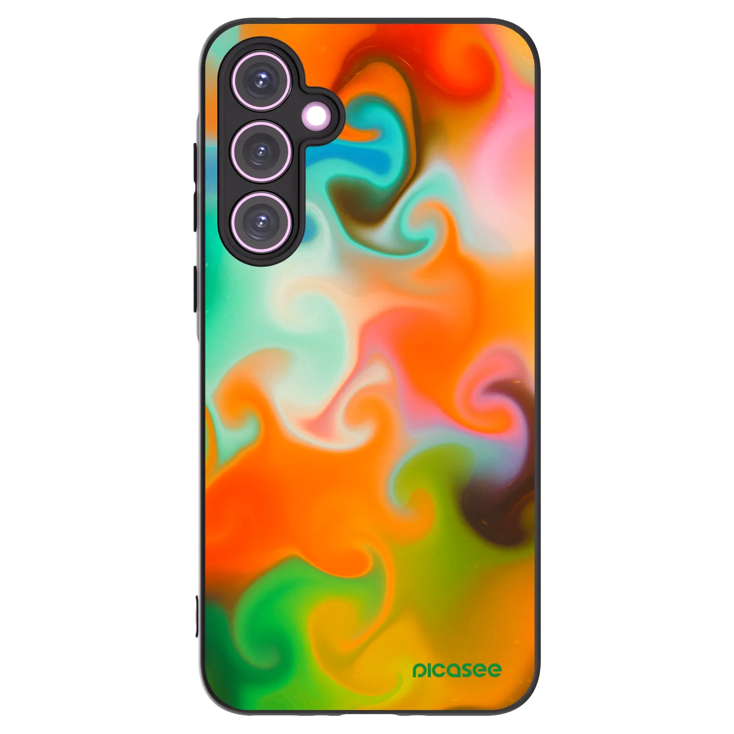 Picasee fekete szilikon tok az alábbi mobiltelefonokra Samsung Galaxy A35 5G A356B - Juice
