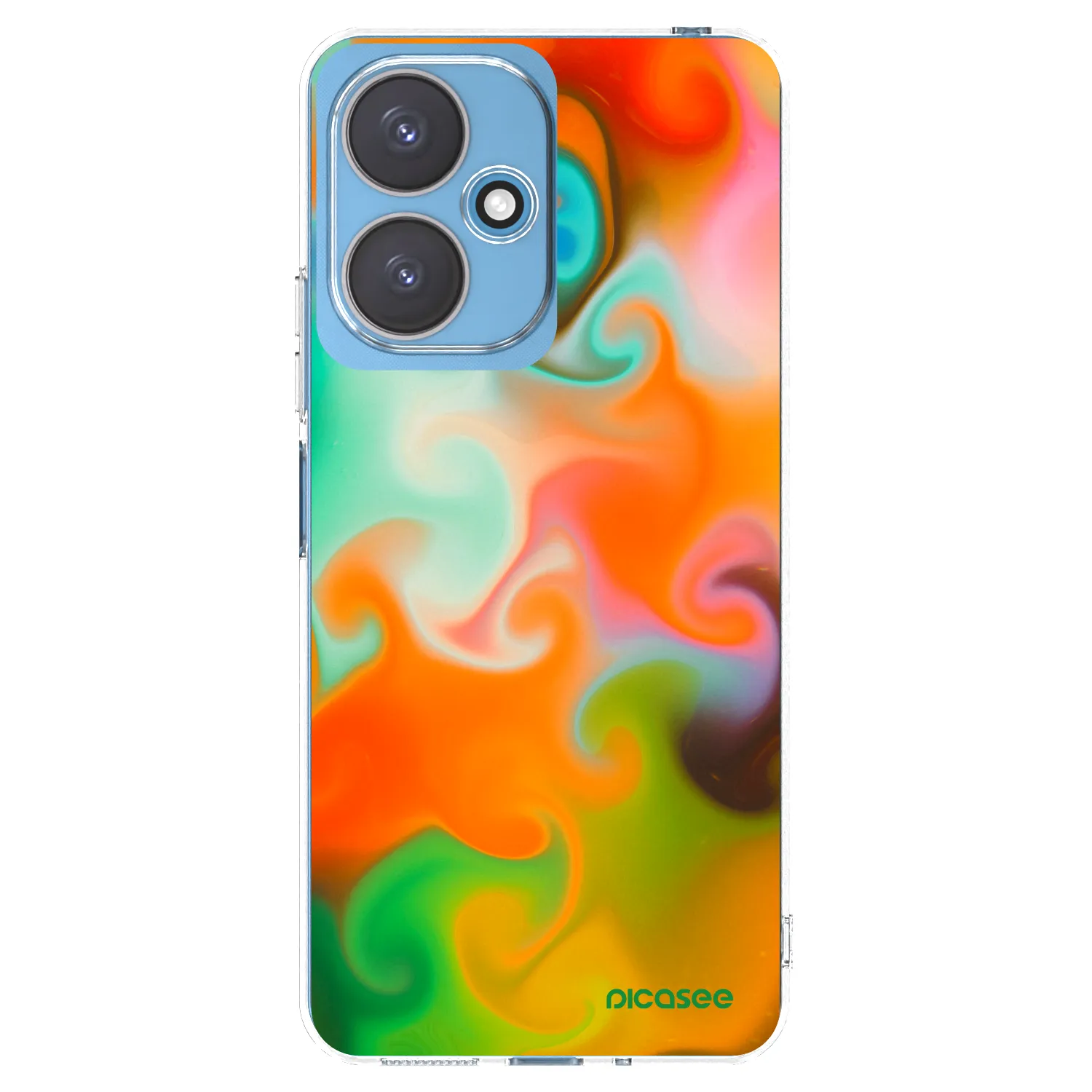 Picasee átlátszó szilikon tok az alábbi mobiltelefonokra Xiaomi Redmi 13C 5G - Juice