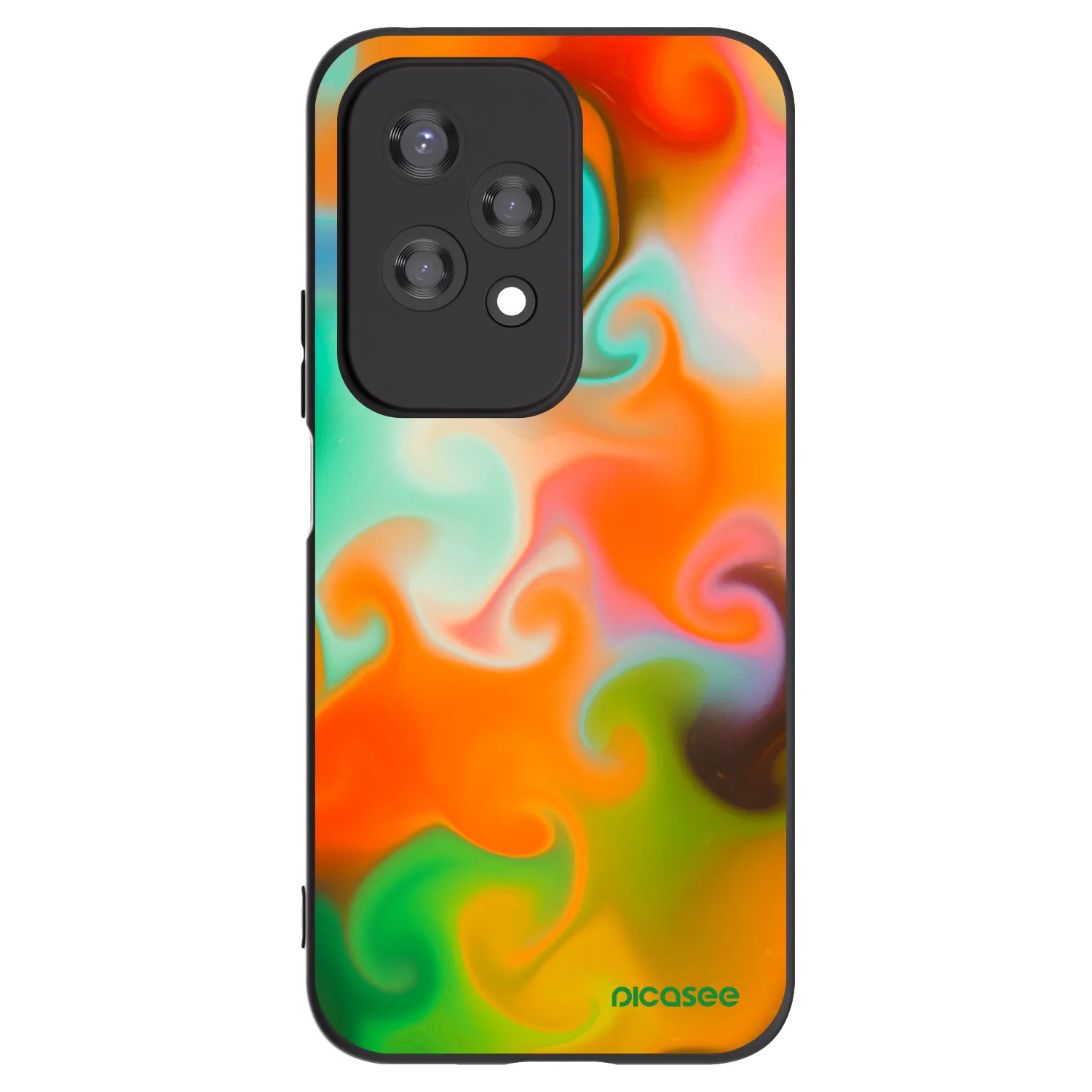 Picasee fekete szilikon tok az alábbi mobiltelefonokra Honor 200 Lite - Juice
