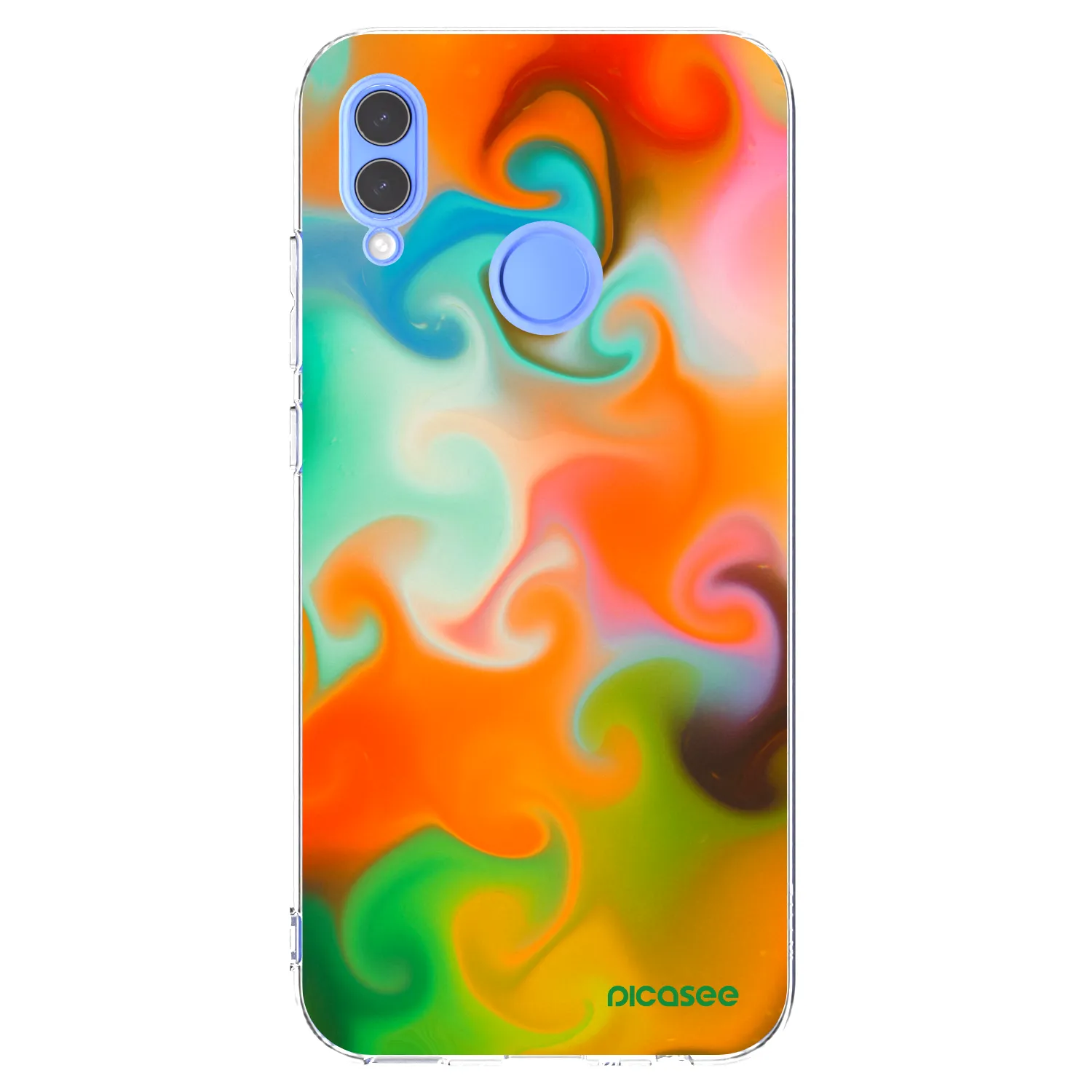 Picasee átlátszó szilikon tok az alábbi mobiltelefonokra Honor 10 Lite - Juice