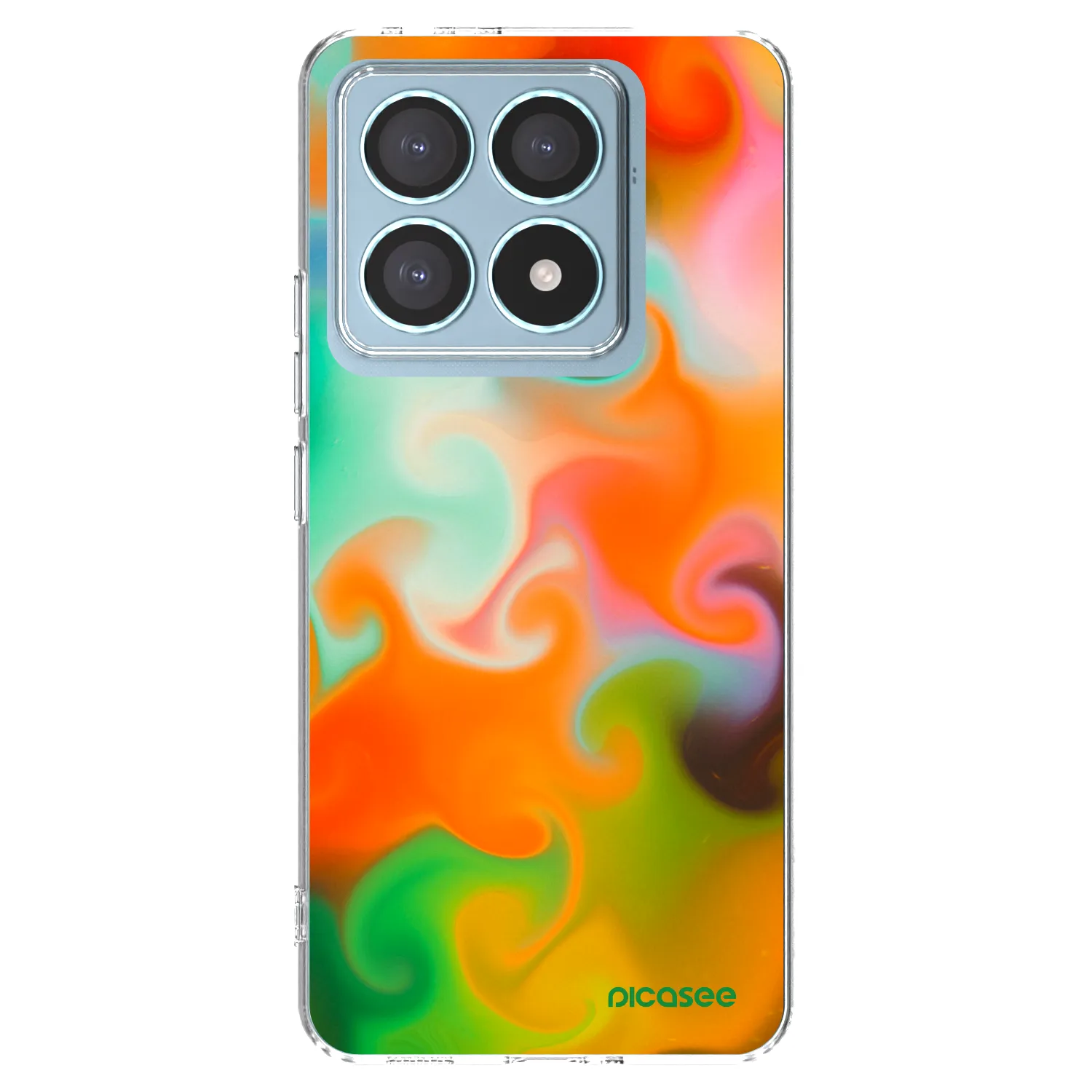 Picasee átlátszó szilikon tok az alábbi mobiltelefonokra Xiaomi 14T Pro - Juice