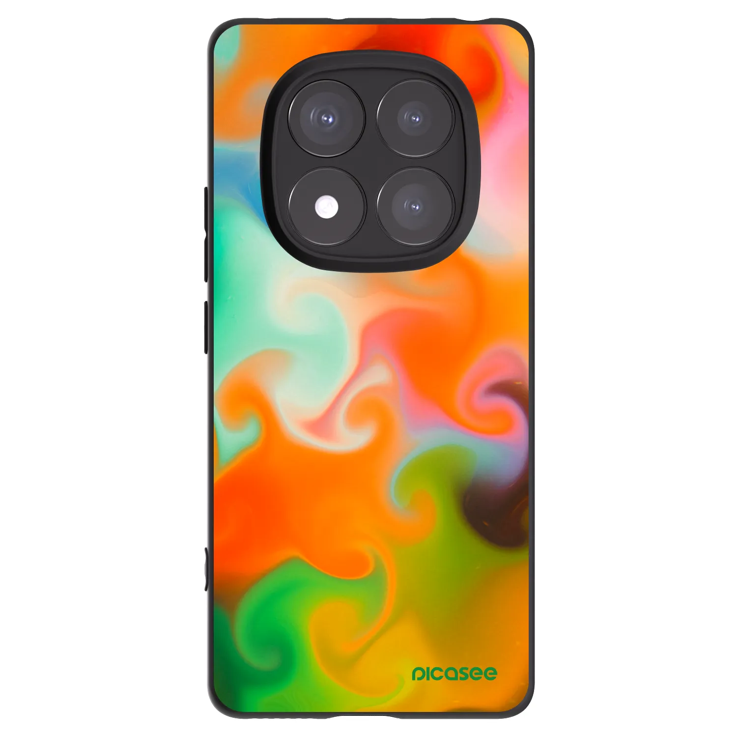 Picasee fekete szilikon tok az alábbi mobiltelefonokra Xiaomi Redmi Note 14 Pro 5G - Juice
