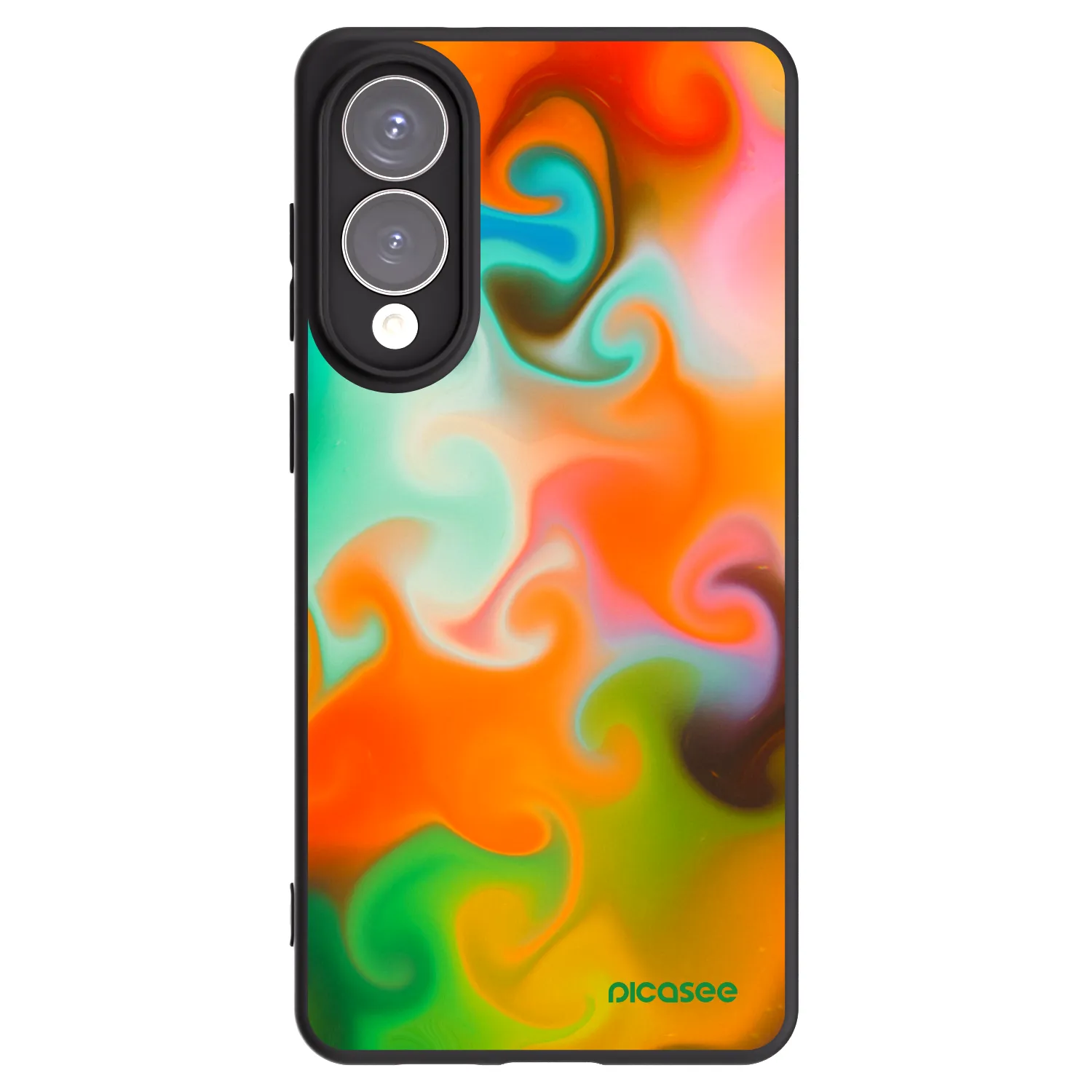 Picasee fekete szilikon tok az alábbi mobiltelefonokra Samsung Galaxy S25 Edge 5G - Juice