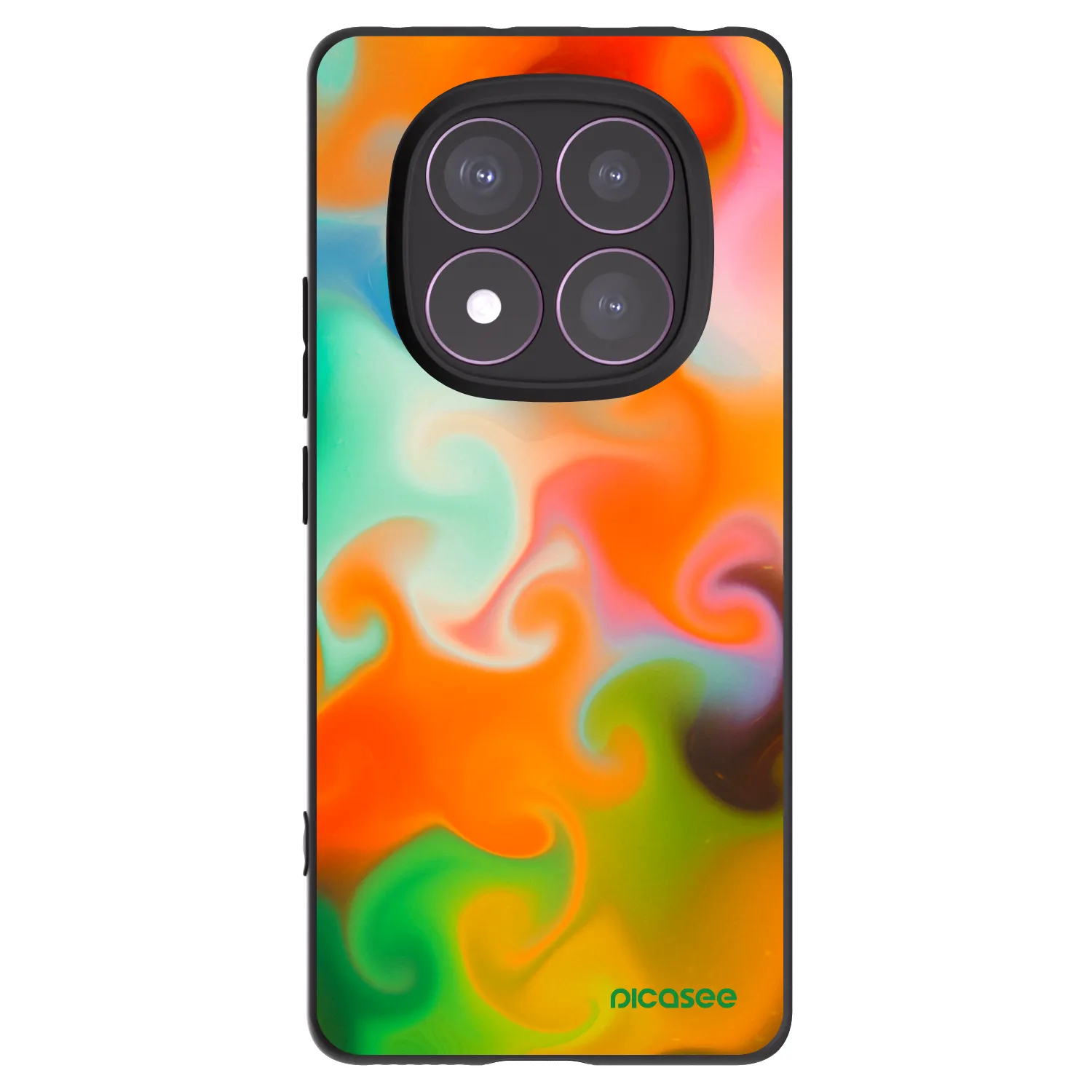 Picasee fekete szilikon tok az alábbi mobiltelefonokra Xiaomi Redmi Note 14 Pro 4G - Juice