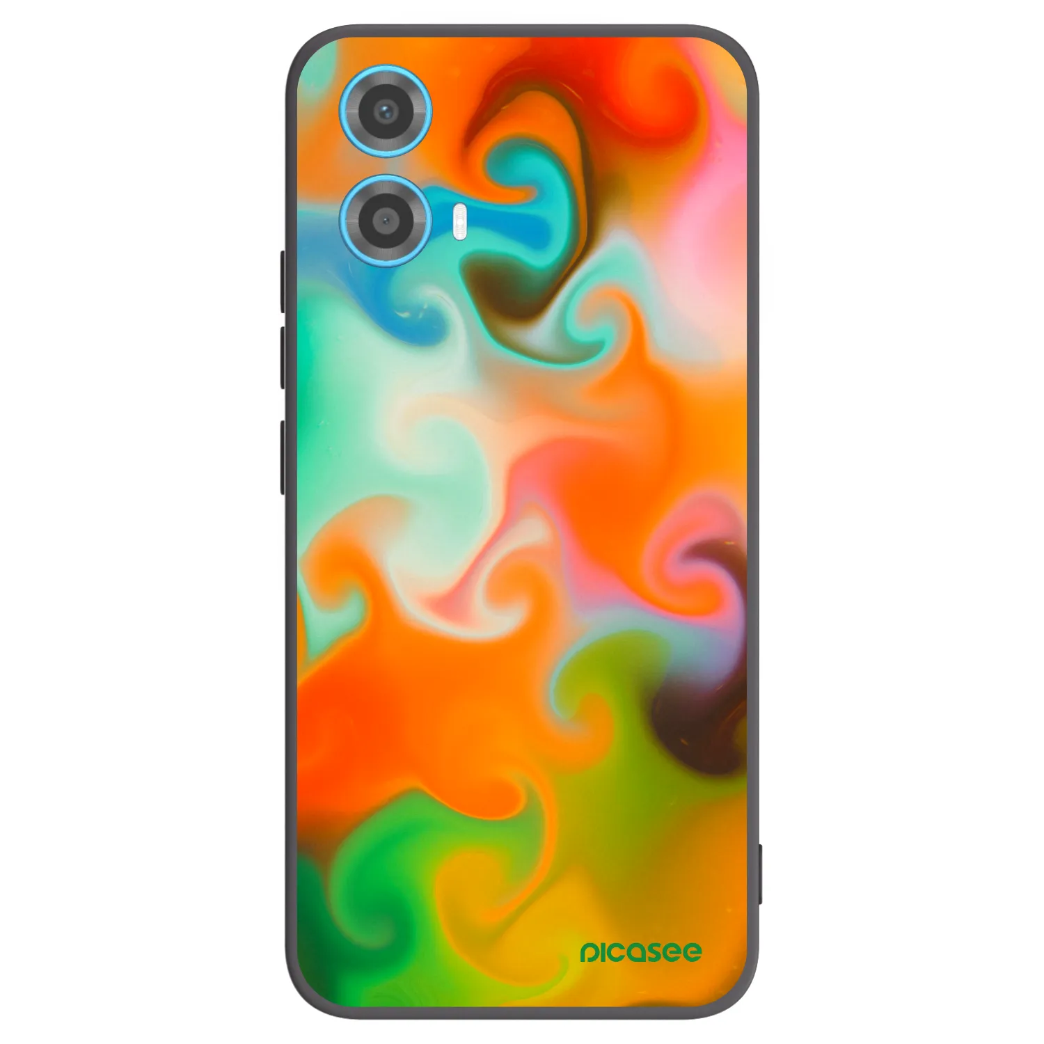 Picasee fekete szilikon tok az alábbi mobiltelefonokra Motorola Moto G34 5G - Juice
