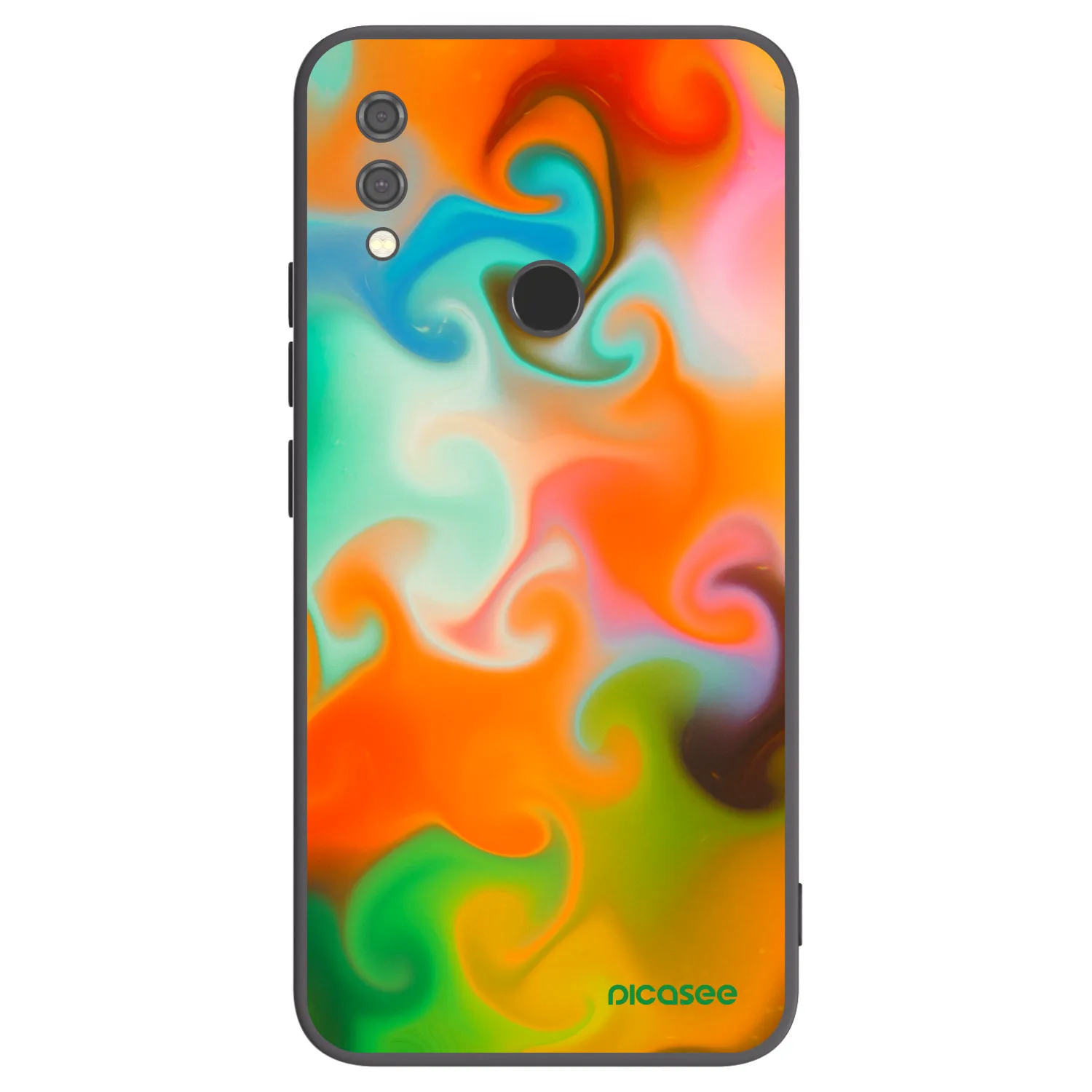 Picasee fekete szilikon tok az alábbi mobiltelefonokra Xiaomi Redmi Note 7 - Juice