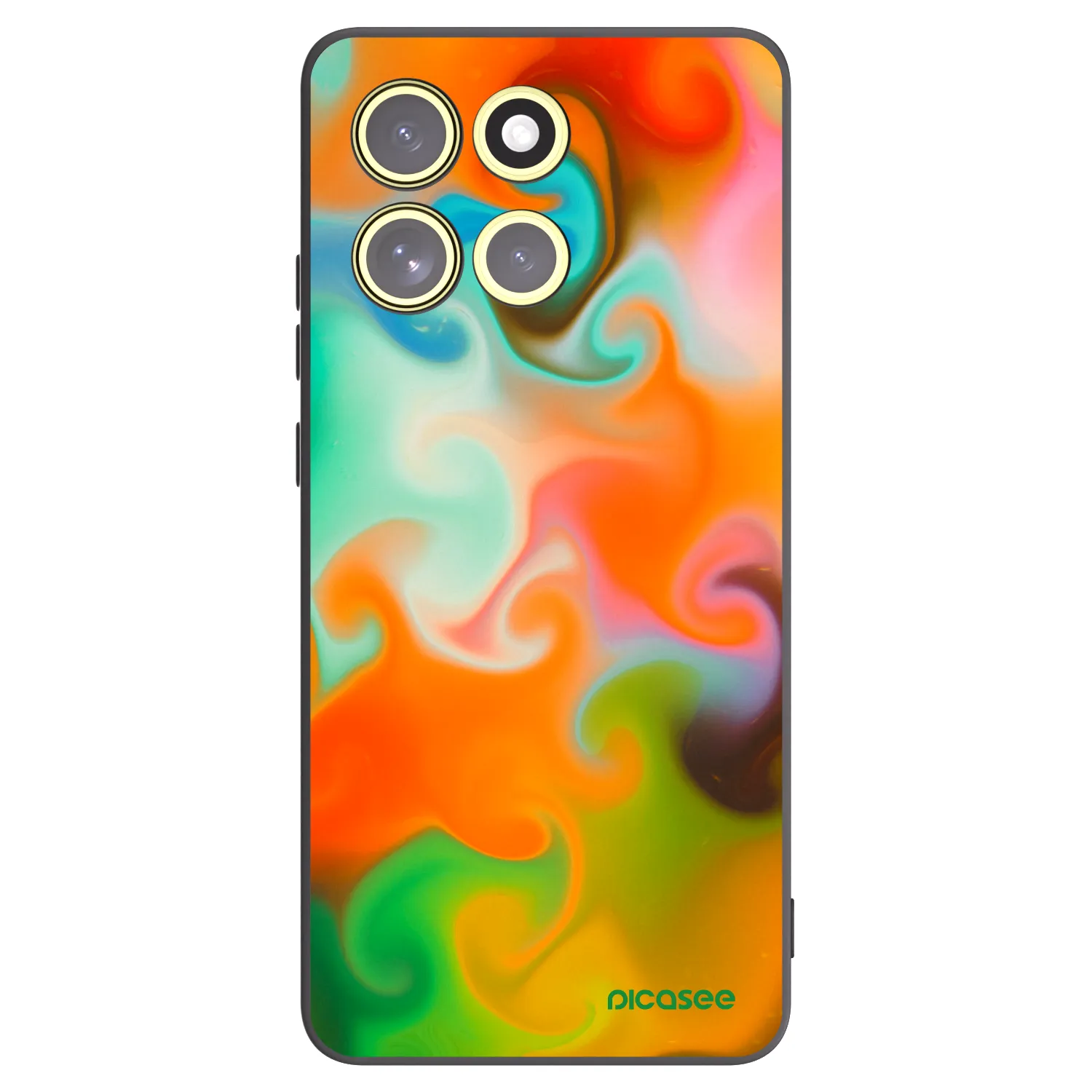 Picasee fekete szilikon tok az alábbi mobiltelefonokra Motorola Moto G86 5G - Juice