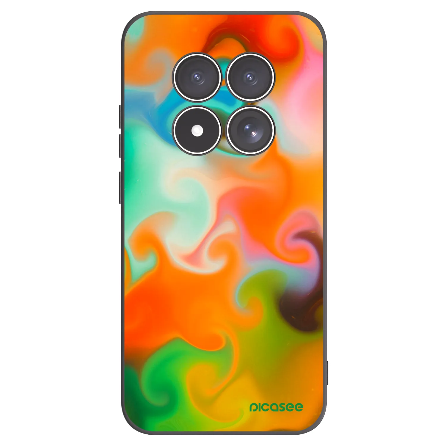 Picasee fekete szilikon tok az alábbi mobiltelefonokra Xiaomi Redmi Note 15 Pro 4G - Juice