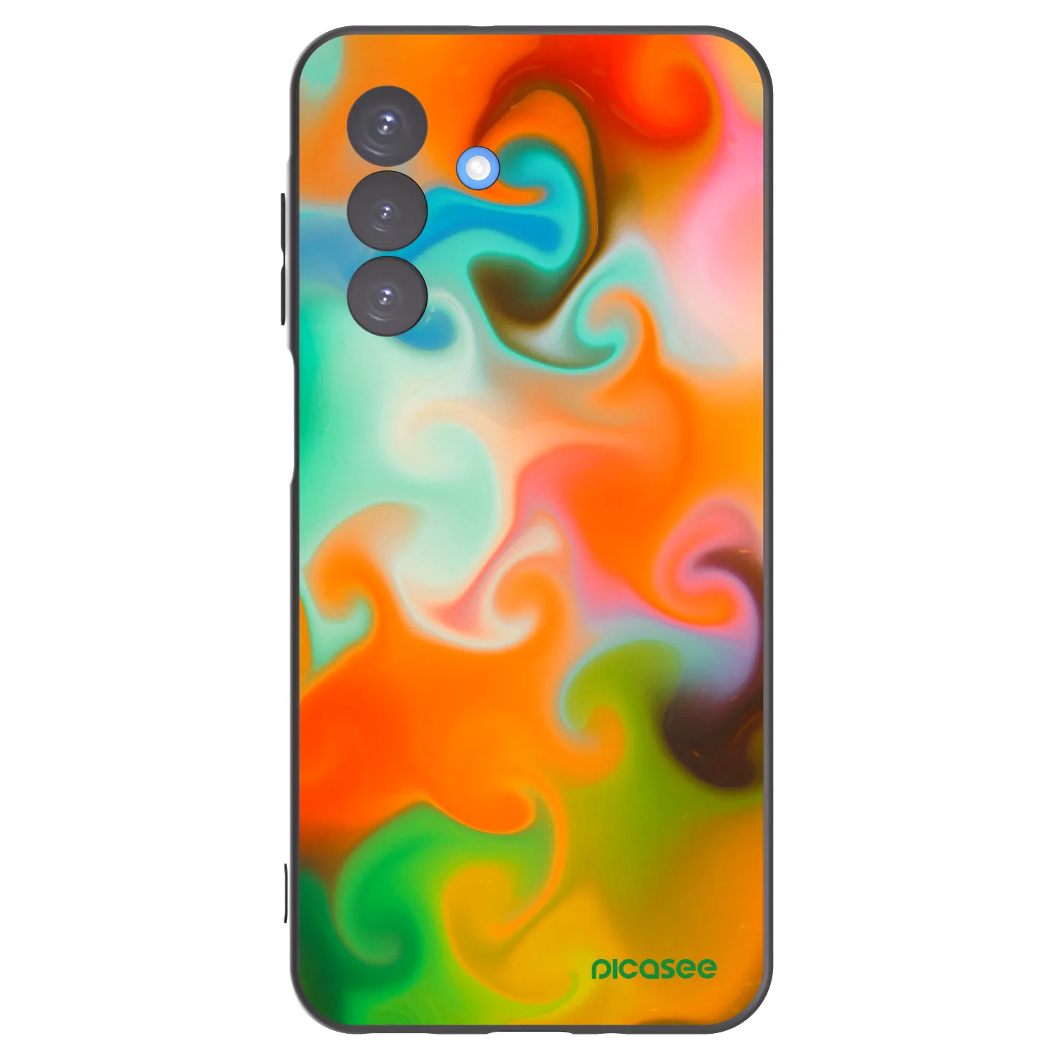 Picasee fekete szilikon tok az alábbi mobiltelefonokra Samsung Galaxy A17 5G - Juice