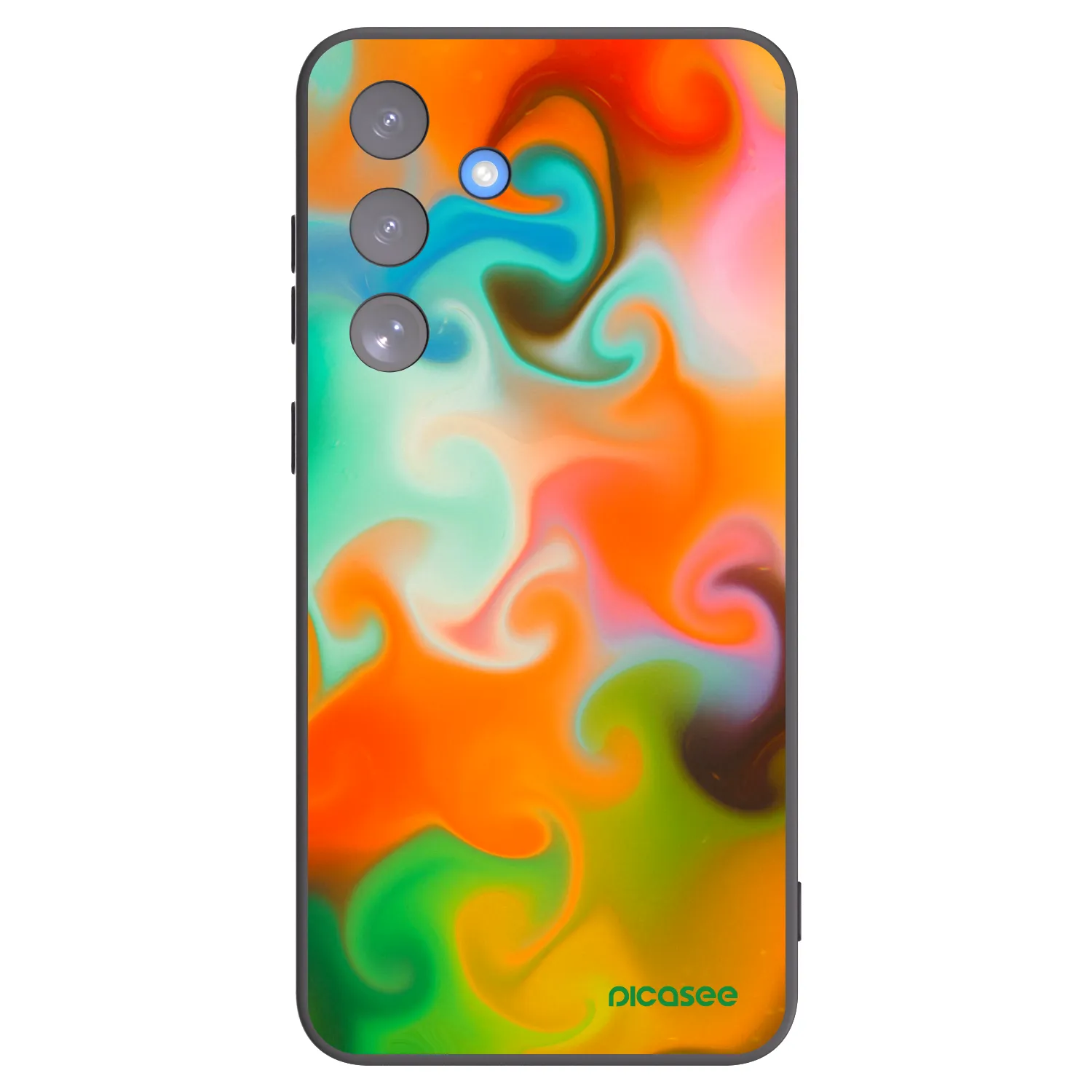Picasee fekete szilikon tok az alábbi mobiltelefonokra Samsung Galaxy S25 FE 5G - Juice