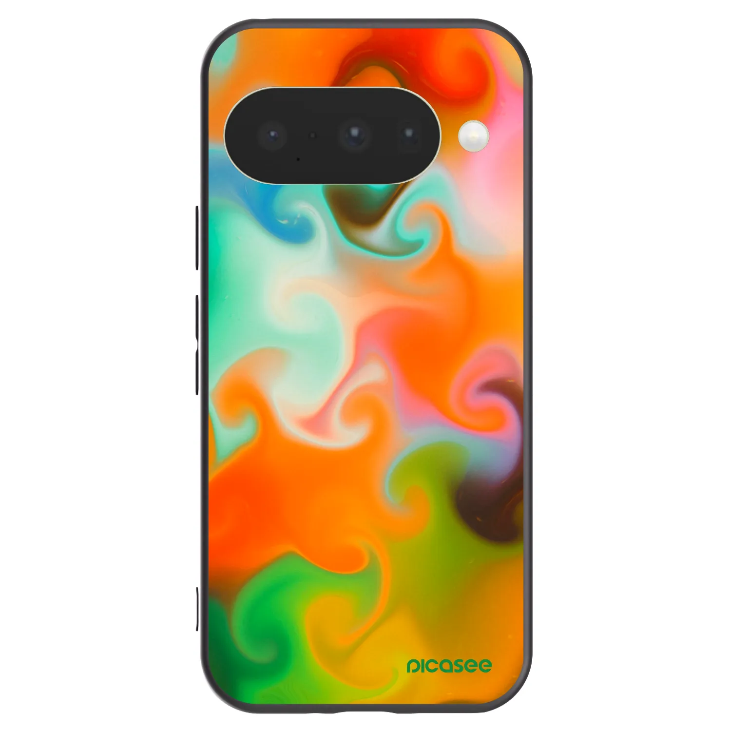 Picasee fekete szilikon tok az alábbi mobiltelefonokra Google Pixel 10 - Juice