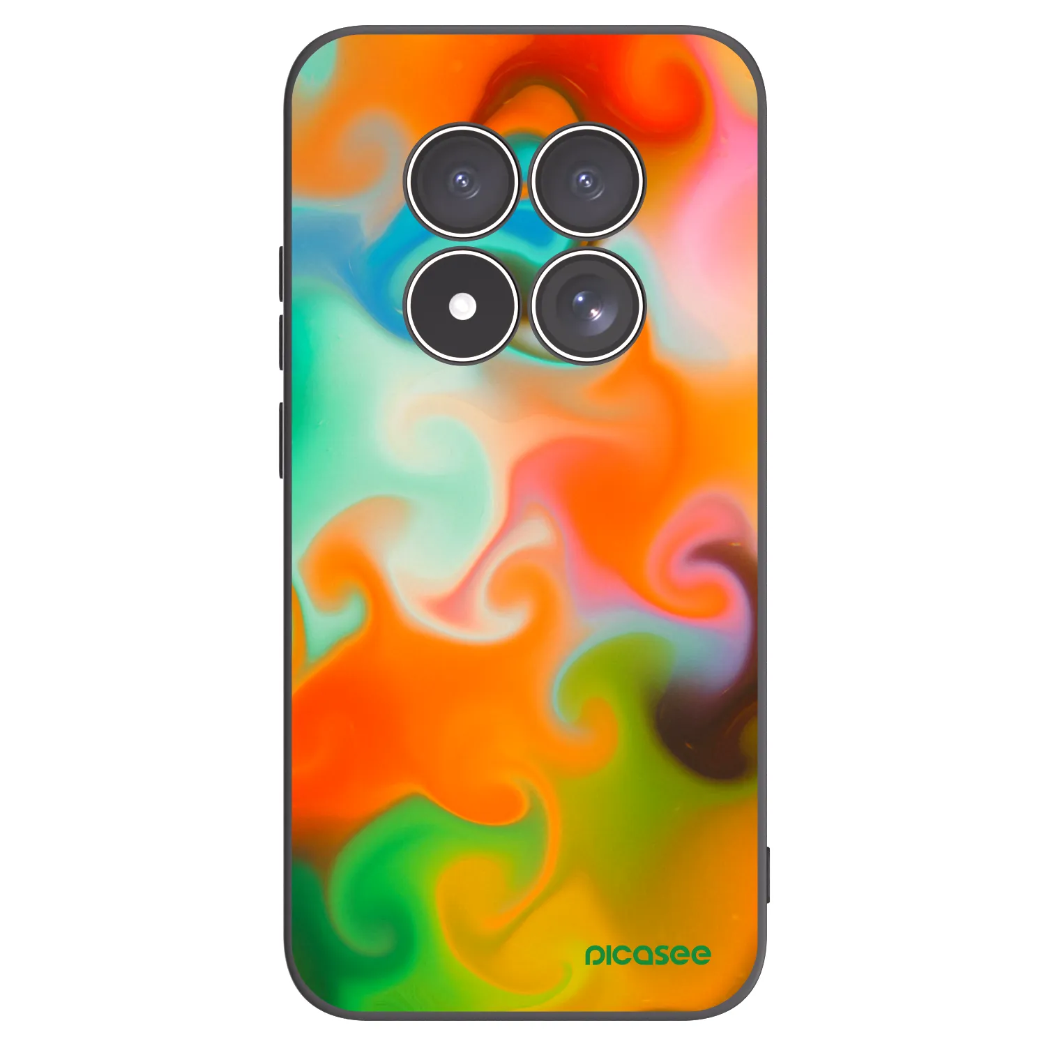 Picasee fekete szilikon tok az alábbi mobiltelefonokra Xiaomi Redmi Note 15 Pro 5G - Juice