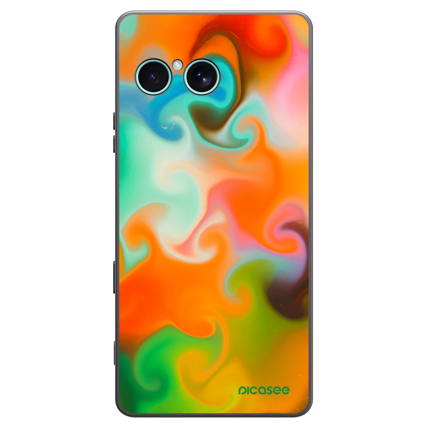 Picasee fekete szilikon tok az alábbi mobiltelefonokra Sony Xperia 10 VII - Juice