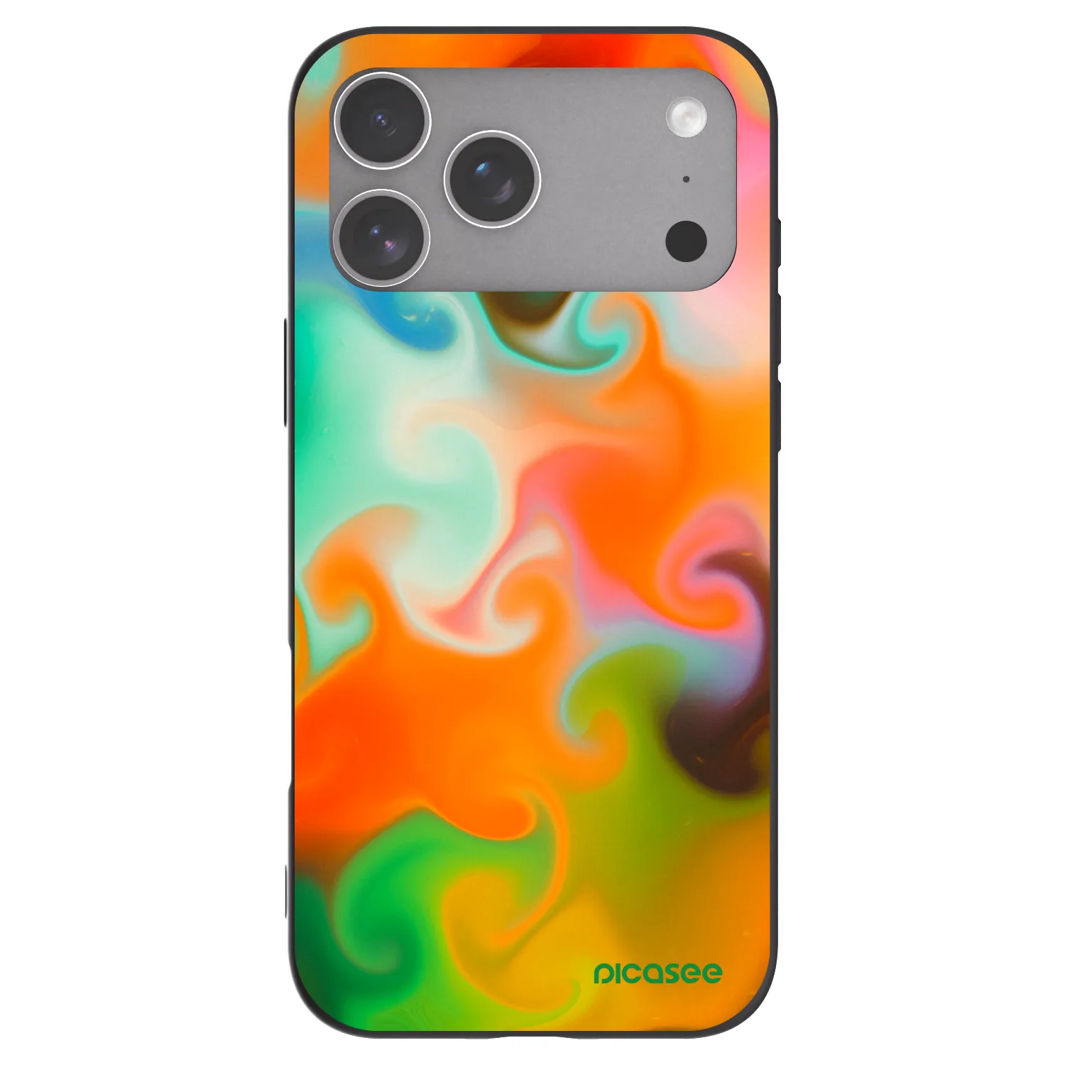 Picasee fekete szilikon tok az alábbi mobiltelefonokra Apple iPhone 18 Pro Max - Juice