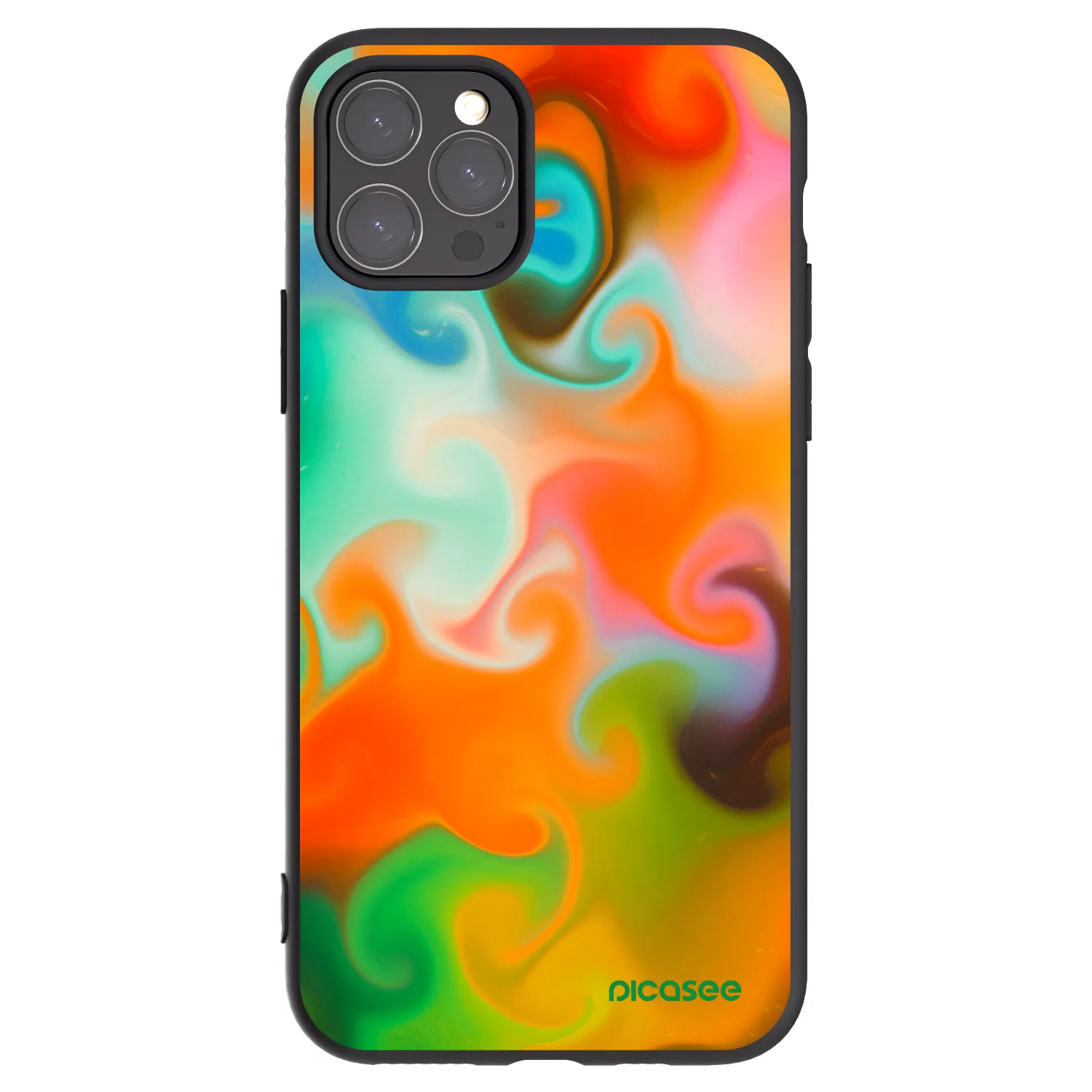 Picasee fekete szilikon tok az alábbi mobiltelefonokra Apple iPhone 11 Pro - Juice