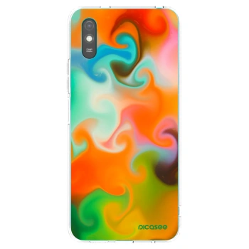 Picasee átlátszó szilikon tok az alábbi mobiltelefonokra Xiaomi Redmi 9A - Juice
