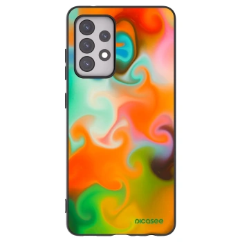 Picasee fekete szilikon tok az alábbi mobiltelefonokra Samsung Galaxy A52 5G A525F - Juice