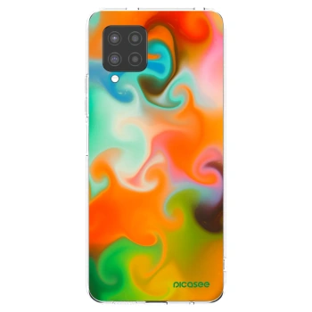 Picasee átlátszó szilikon tok az alábbi mobiltelefonokra Samsung Galaxy A42 A426B - Juice