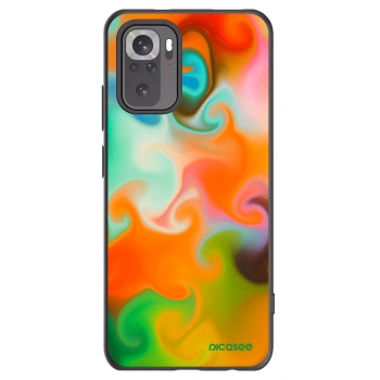 Picasee fekete szilikon tok az alábbi mobiltelefonokra Xiaomi Redmi Note 10S - Juice