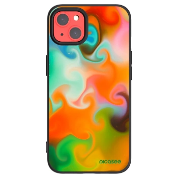 Picasee fekete szilikon tok az alábbi mobiltelefonokra Apple iPhone 13 - Juice