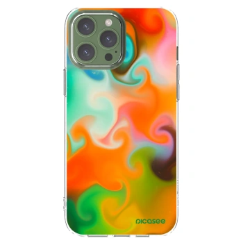 Picasee átlátszó szilikon tok az alábbi mobiltelefonokra Apple iPhone 13 Pro Max - Juice