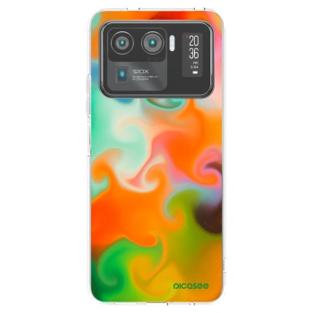 Picasee átlátszó szilikon tok az alábbi mobiltelefonokra Xiaomi Mi 11 Ultra - Juice