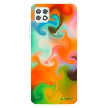 Picasee átlátszó szilikon tok az alábbi mobiltelefonokra Samsung Galaxy A22 A226B 5G - Juice