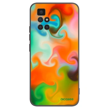 Picasee fekete szilikon tok az alábbi mobiltelefonokra Xiaomi Redmi 10 - Juice