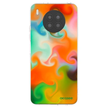 Picasee átlátszó szilikon tok az alábbi mobiltelefonokra Huawei Nova 8i - Juice