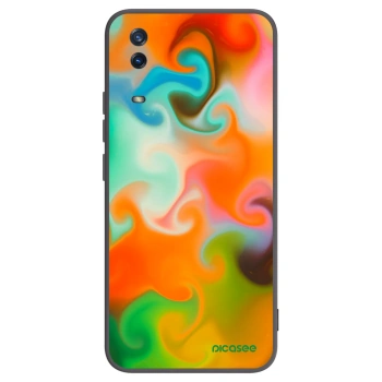 Picasee fekete szilikon tok az alábbi mobiltelefonokra Vivo Y11s - Juice