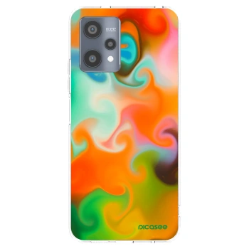 Picasee átlátszó szilikon tok az alábbi mobiltelefonokra Realme 9 Pro 5G - Juice