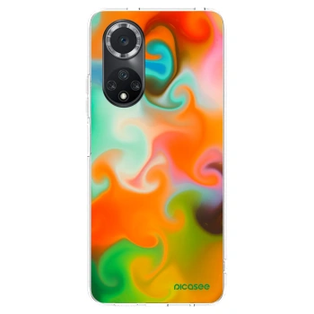Picasee átlátszó szilikon tok az alábbi mobiltelefonokra Huawei Nova 9 SE - Juice