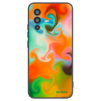 Picasee fekete szilikon tok az alábbi mobiltelefonokra Vivo V23 5G - Juice