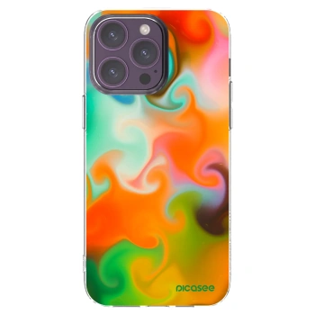 Picasee átlátszó szilikon tok az alábbi mobiltelefonokra Apple iPhone 14 Pro Max - Juice