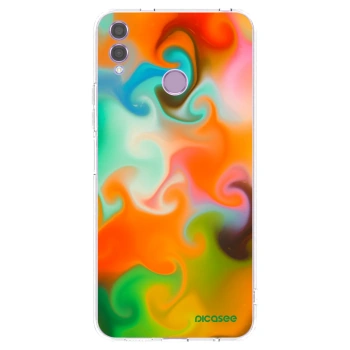 Picasee átlátszó szilikon tok az alábbi mobiltelefonokra Honor 8X - Juice
