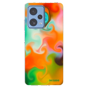 Picasee átlátszó szilikon tok az alábbi mobiltelefonokra Xiaomi Redmi Note 12 Pro 5G - Juice