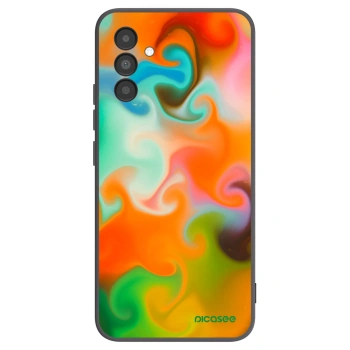 Picasee fekete szilikon tok az alábbi mobiltelefonokra Samsung Galaxy A04s A047F - Juice