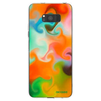 Picasee átlátszó szilikon tok az alábbi mobiltelefonokra Samsung Galaxy S8 G950F - Juice