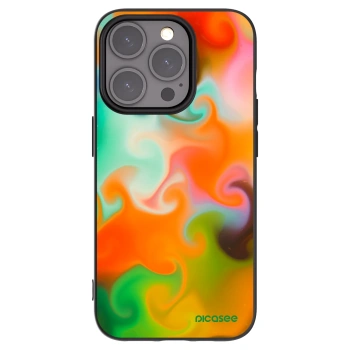 Picasee fekete szilikon tok az alábbi mobiltelefonokra Apple iPhone 15 Pro - Juice