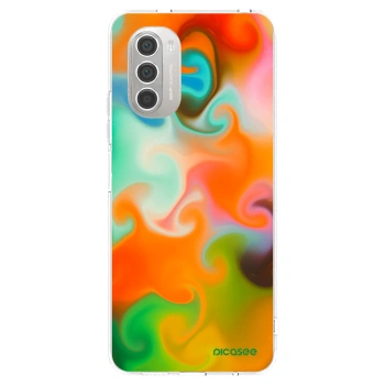 Picasee átlátszó szilikon tok az alábbi mobiltelefonokra Motorola Moto G51 - Juice