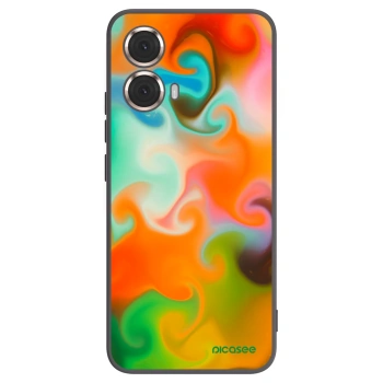 Picasee fekete szilikon tok az alábbi mobiltelefonokra Motorola Moto G85 - Juice