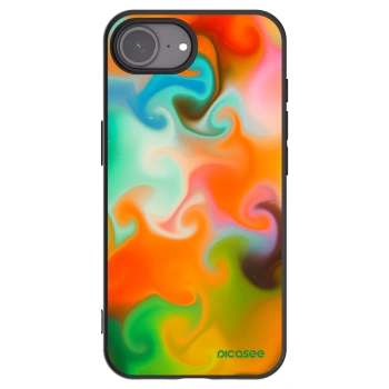 Picasee fekete szilikon tok az alábbi mobiltelefonokra Apple iPhone 16e - Juice