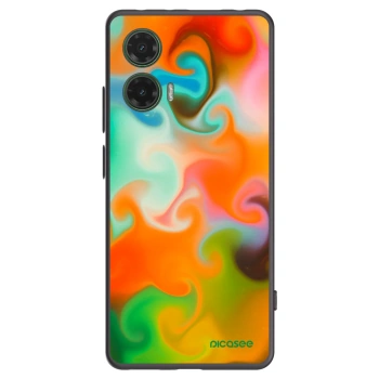 Picasee fekete szilikon tok az alábbi mobiltelefonokra Motorola Moto G35 5G - Juice