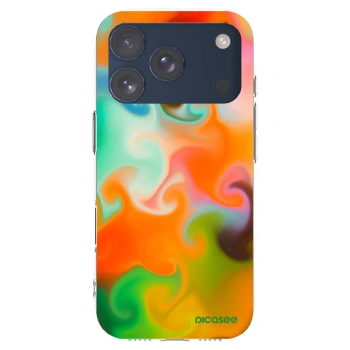 Picasee átlátszó szilikon tok az alábbi mobiltelefonokra Apple iPhone 17 Pro - Juice